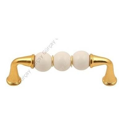 Gürçay İris Porselen Kulp 96Mm Altın
