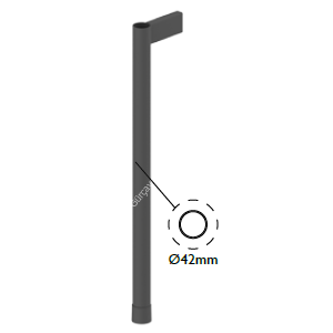 42mm Modüler Masa Ayak Seti 80cm
