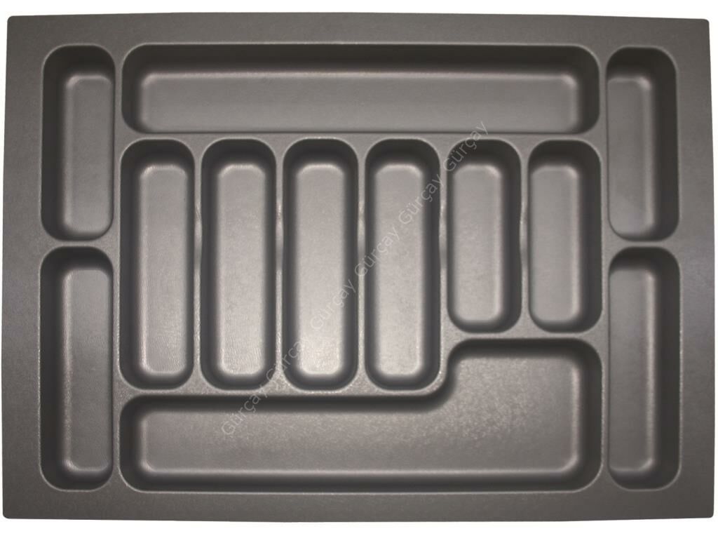 Gürçay Plastik Çekmece İçi Kaşıklık Gri 67*49 cm