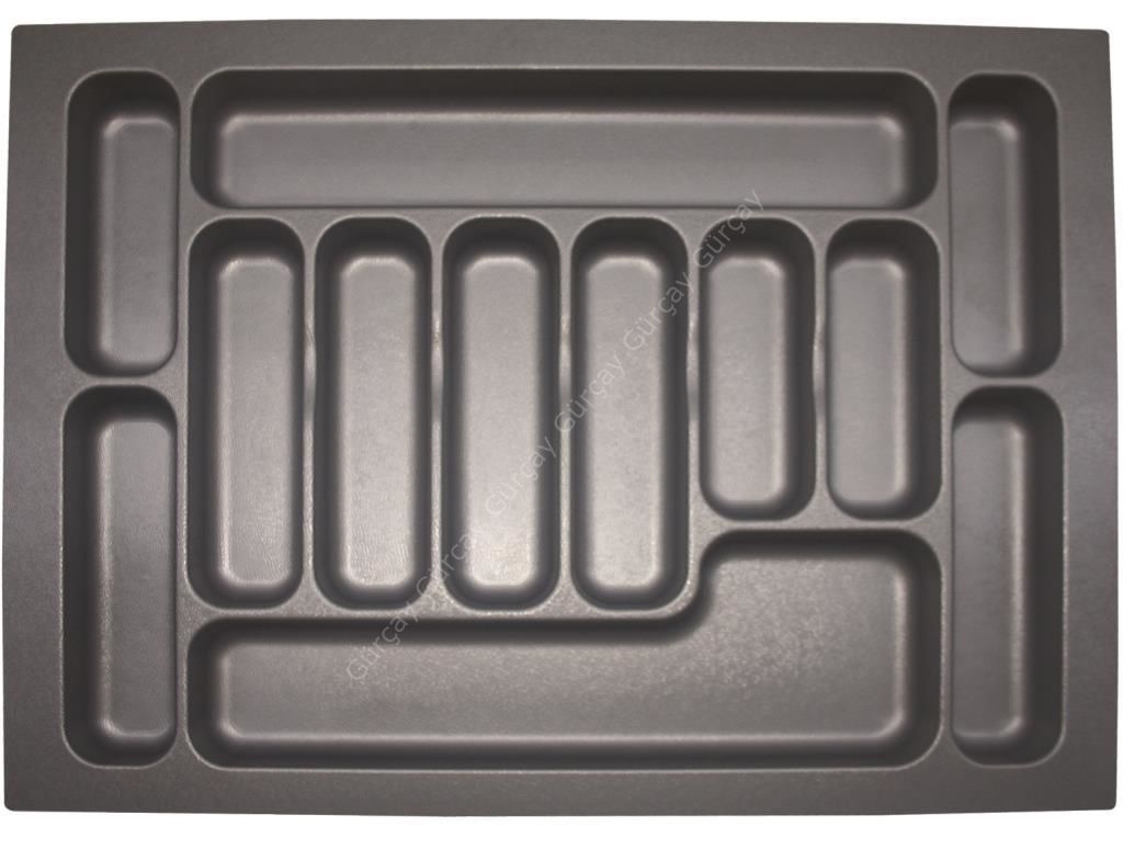Gürçay Plastik Çekmece İçi Kaşıklık Gri 75*49 cm