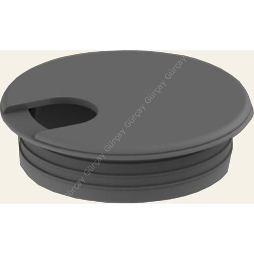 Plastik Kablo Kapağı Çap 63mm ANTRESİT GRİ