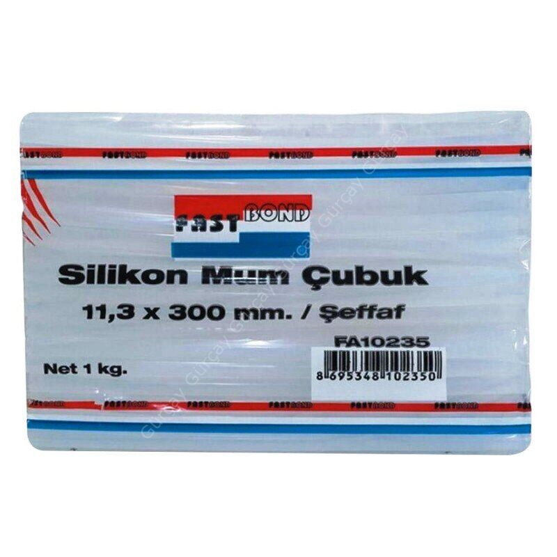 Fast Bond Silikon Mum Çubuk Yapıtırıcı 11,3mm X 300mm 1 KG