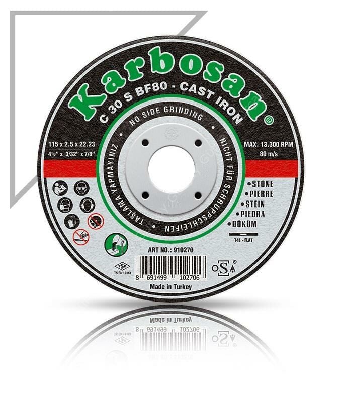 Karbosan Döküm Kesici Disk 180*3.0mm