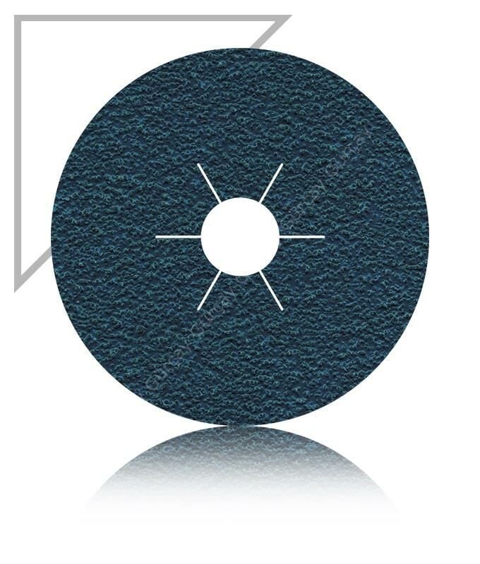 Karbosan Zirkonyum Fiber Disk Zımpara 180mm - 40 Kum