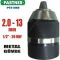 PARTNER 21069 Anahtarsız Mandren (Otomatik Sıkmalı)