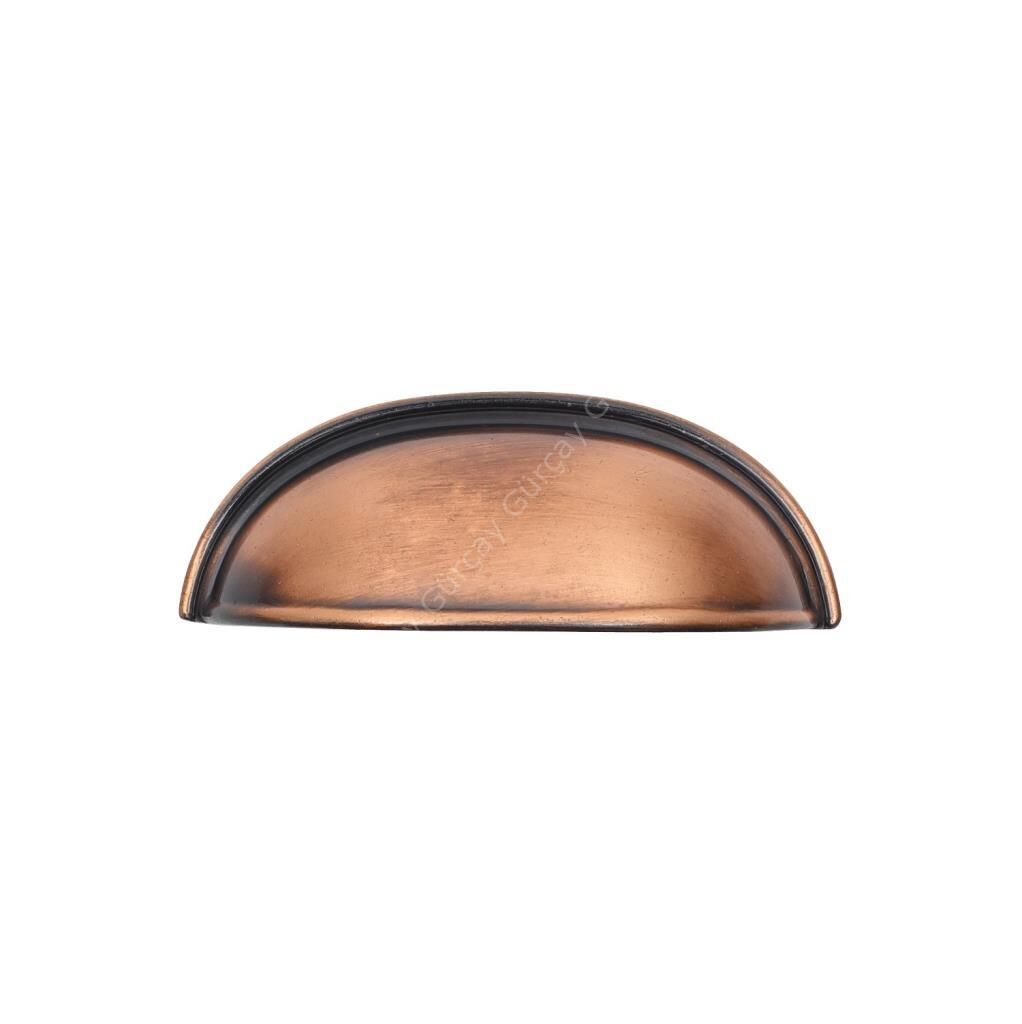 Lüks Çanak Kulp Bakır 64mm