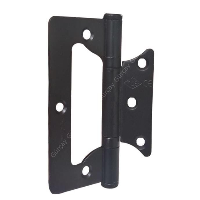 Yönsüz Kelebek Kapı Menteşesi Çelik Siyah - 2 Adet