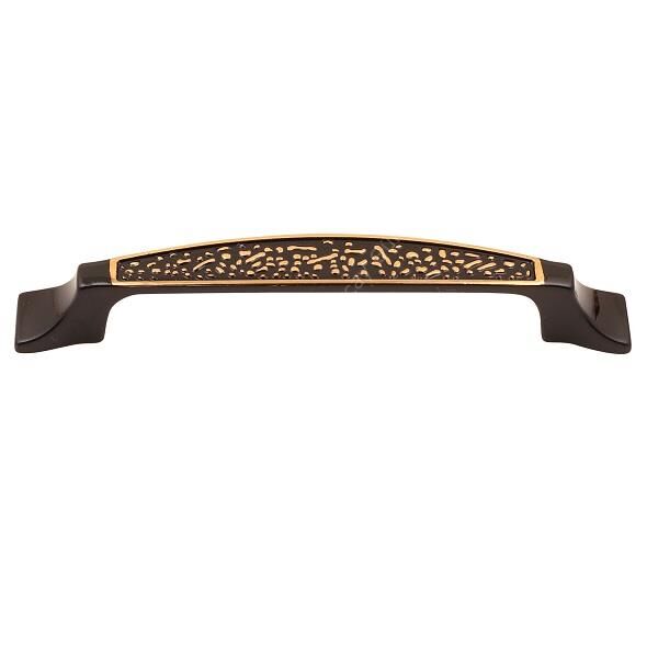 Kaktüs Kulp Altın-Siyah 96mm