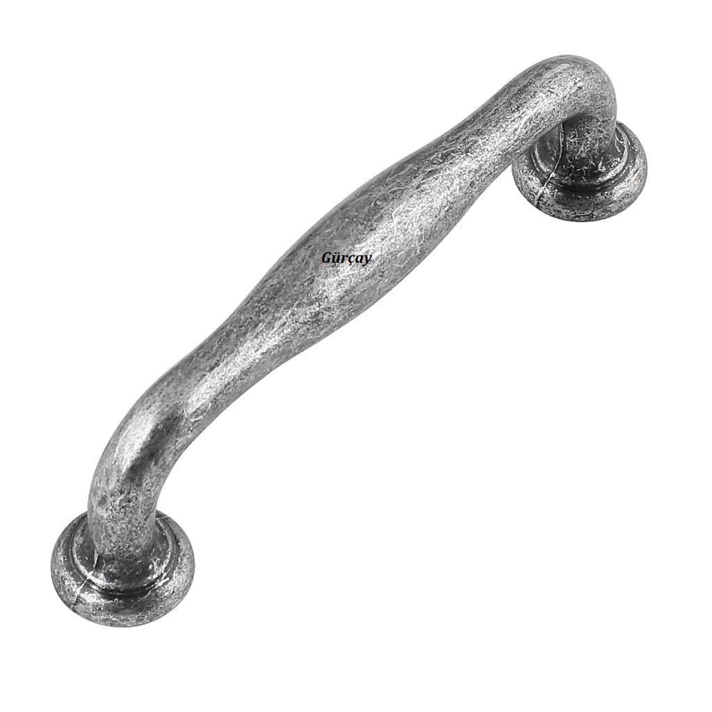 Oba Kulp Antik Gümüş 96mm