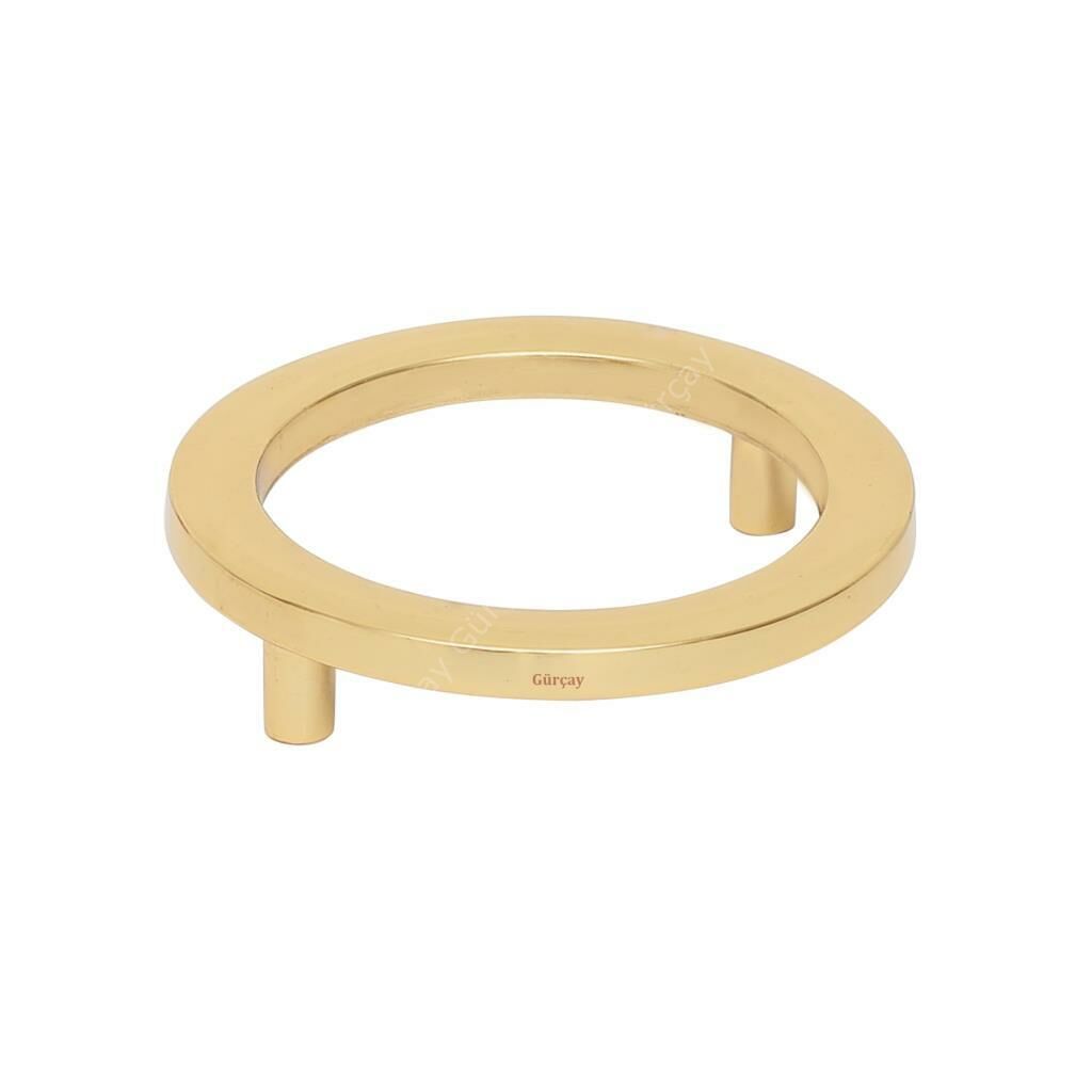Sabit Halka Kulp 64mm Altın