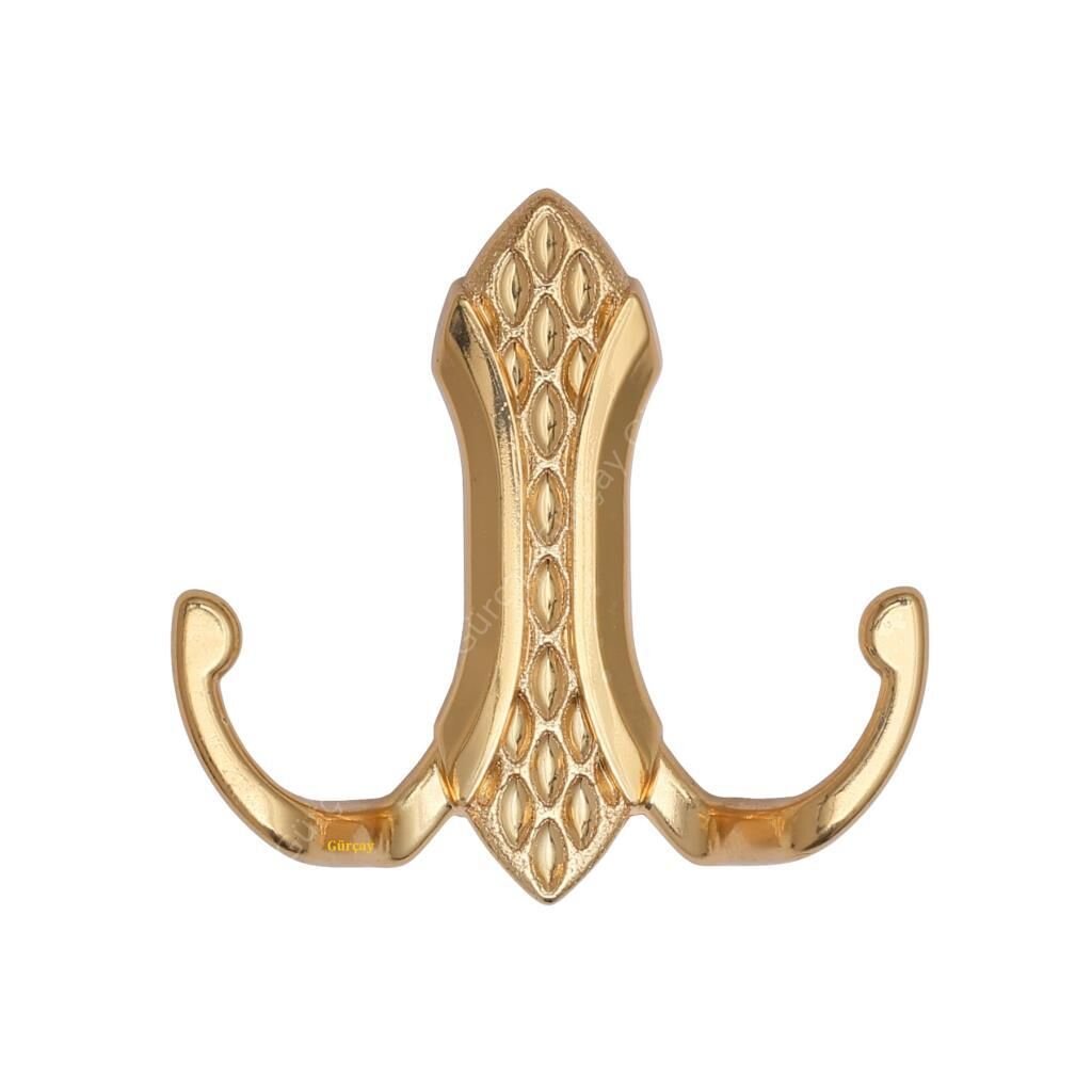 Petek Elbise Askısı Altın