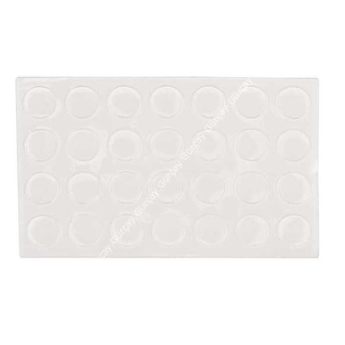 Cam Altı Kaydırmaz Silikon 14mm - 100'lü Paket