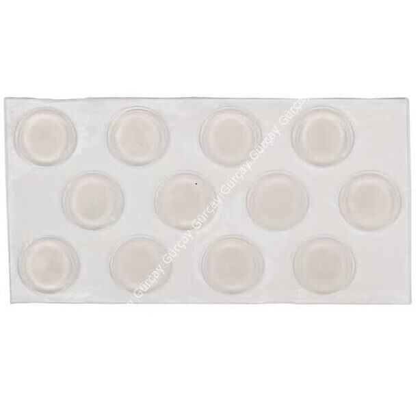 Cam Altı Kaydırmaz Silikon 18mm - 100'lü Paket