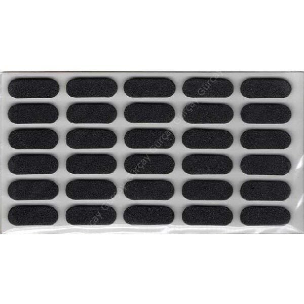 Eva Darbe ve Ses Stoperi 22x8mm Siyah - 100'lü Paket