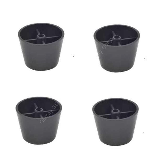 Mobilya Sandık Koltuk Puf Ayağı 3cm - 4 Adet)