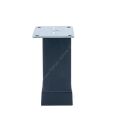 Kare Mobilya Ayağı 40*40mm Siyah 12 cm