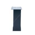 Kare Mobilya Ayağı 40*40mm Siyah 10 CM