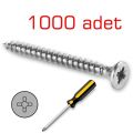 Meridyen Sunta Vidası 3.5x20mm 1000 Adet