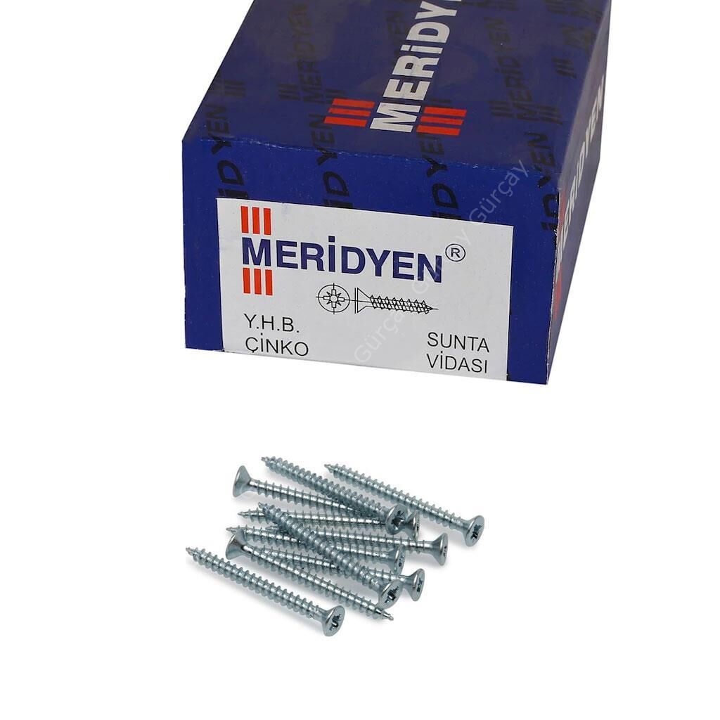 Meridyen Sunta Vidası 3.5x25mm 1000 Adet