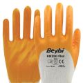 Beybi KN350 Nitril Kaplı Örme Eldiven No:10