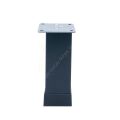 Kare Mobilya Ayağı 40*40mm Siyah 12 cm