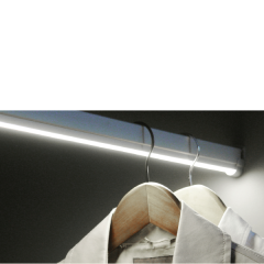 Led Işıklı Dolap Askı Borusu Sensörlü Pilli