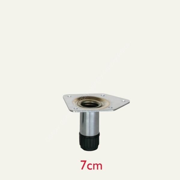 Çubuk Mobilya Ayağı 25mm Parlak Krom 7 CM