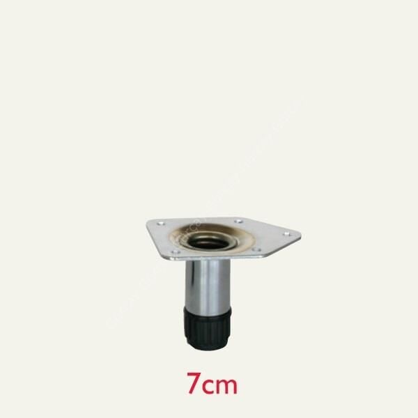 Çubuk Mobilya Ayağı 25mm Parlak Krom 7 CM