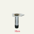 Çubuk Mobilya Ayağı 25mm Parlak Krom 15 CM
