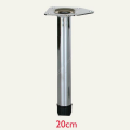 Çubuk Mobilya Ayağı 25mm Parlak Krom 20 CM