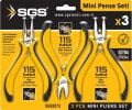 SGS 2073 Mini Pense Seti 3 Parça