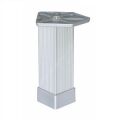 Aluminyum Mobilya Ayağı 40*40mm 15 CM