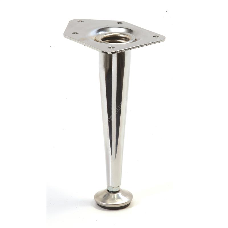 Konik Mobilya Ayağı Parlak Krom