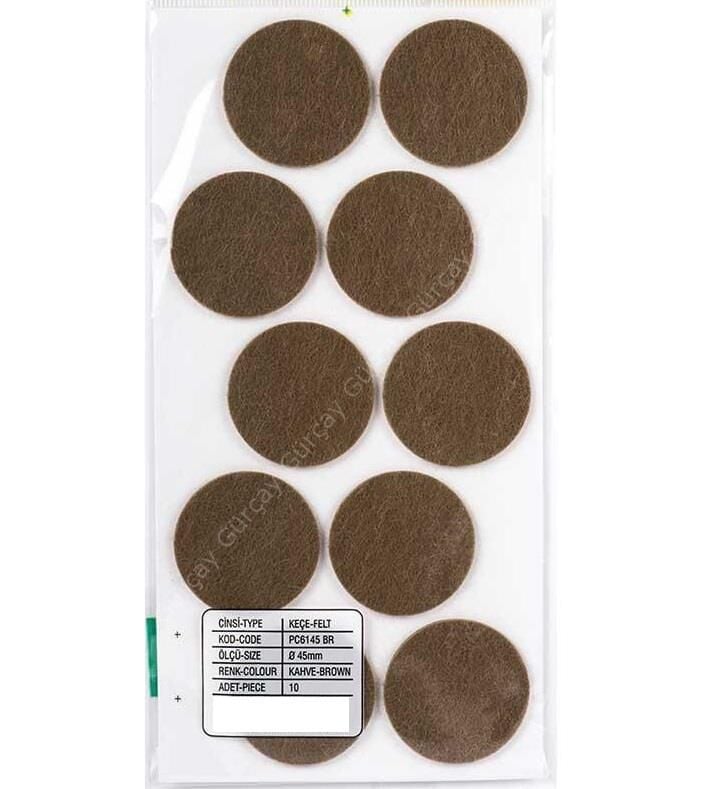 Gürçay Mobilya Altı Zemin Koruyucu Keçe 45mm