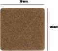 Gürçay Mobilya Altı Zemin Koruyucu Keçe 20x20mm
