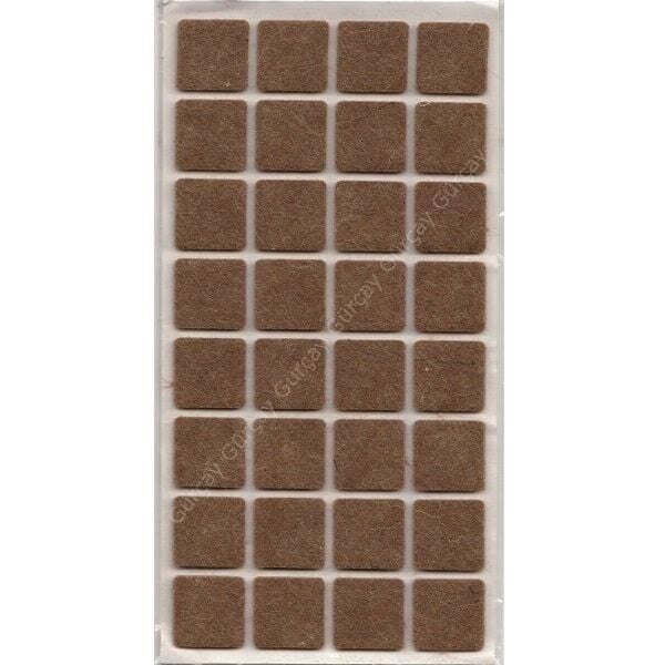 Gürçay Mobilya Altı Zemin Koruyucu Keçe 25x25mm