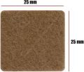 Gürçay Mobilya Altı Zemin Koruyucu Keçe 25x25mm