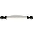 Sude Porselen Kulp Siyah Düz 128mm (2 Adet)