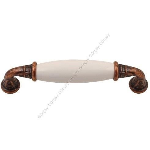 Sude Porselen Kulp Bakır Düz 96mm (2 Adet)