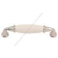 Gürçay Sude Porselen Kulp Krom Düz 96mm (2 Adet)