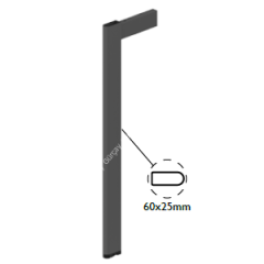 60*25mm Modüler Masa Ayak Seti 80cm