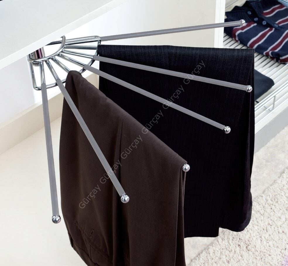 Döner Pantolon Eşarp Etek Askısı