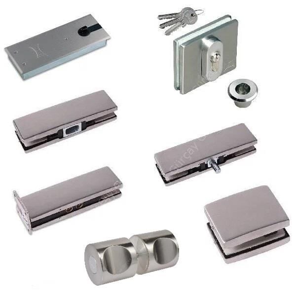 Kale KD070/12-300 Cam Kapı Aksesuar Seti T Menteşeli