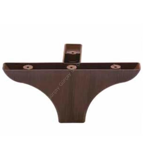 Mobilya Ayağı Plastik Bellona Orta Kahverengi 10cm (4 Adet)