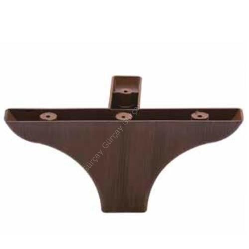 Mobilya Ayağı Plastik Bellona Orta Kahverengi 10cm (4 Adet)