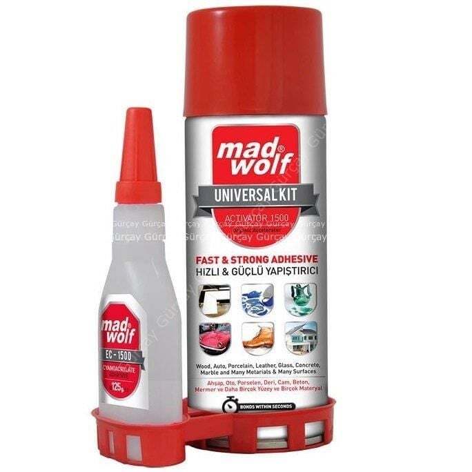 Mad Wolf Hızlı Yapıştırıcı 125gr*500ml