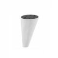 Mobilya Ayağı Plastik Konik Beyaz 9cm (4 Adet)