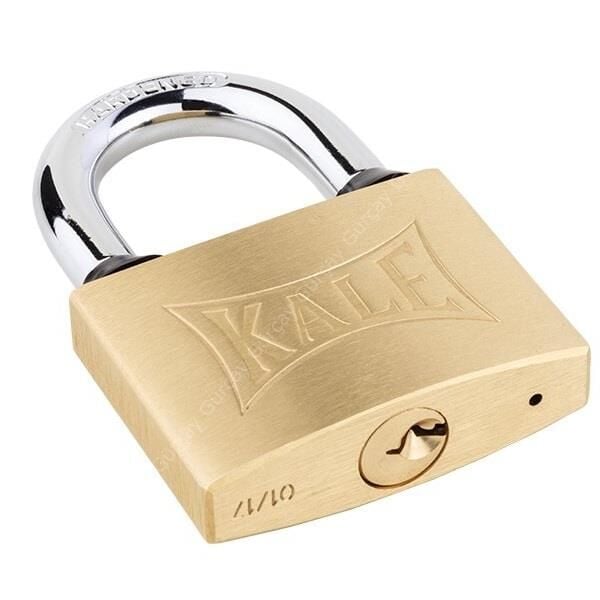 Kale Asma Kilit Sarı 60mm