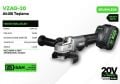 Voltz VZAG20 Akülü Avuç Taşlama 20V 5Ah