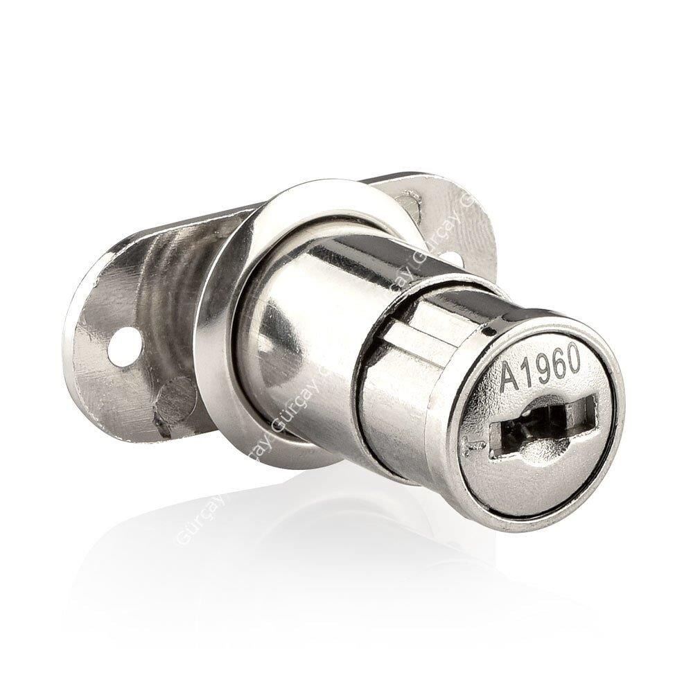 Basmalı Çekmece Kapak Kilidi 22mm